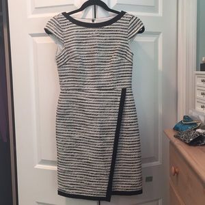 Black and white business dress